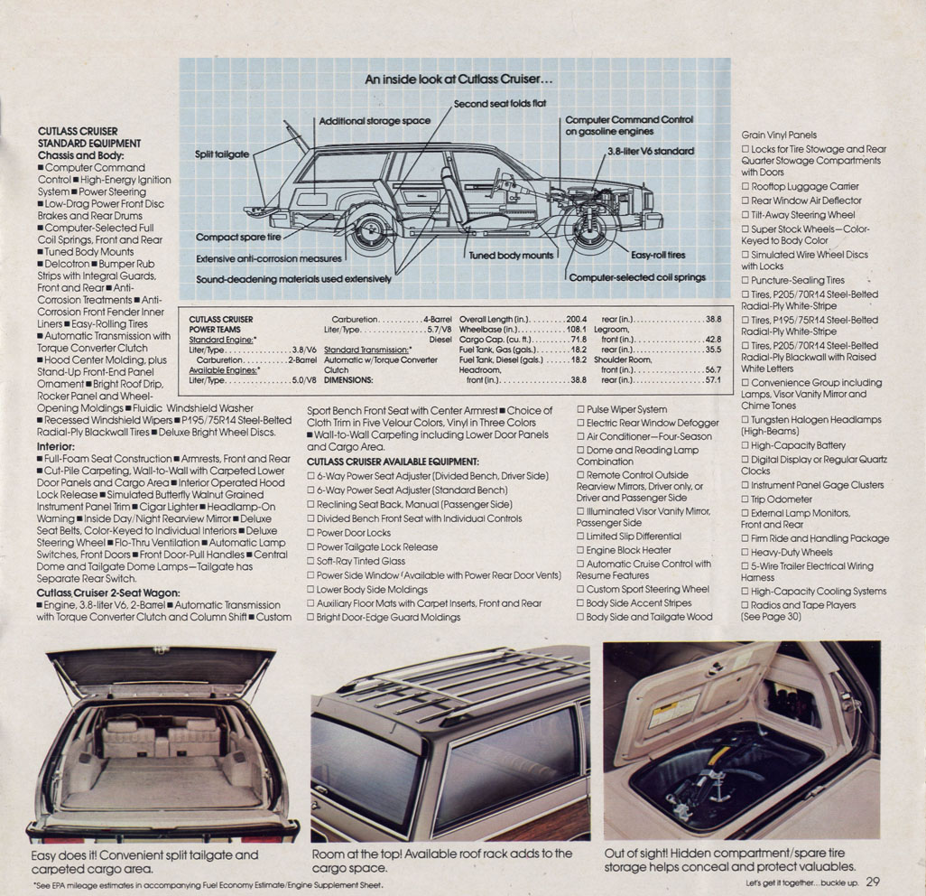 1983 Oldsmobile Cutlass Brochure Page 15